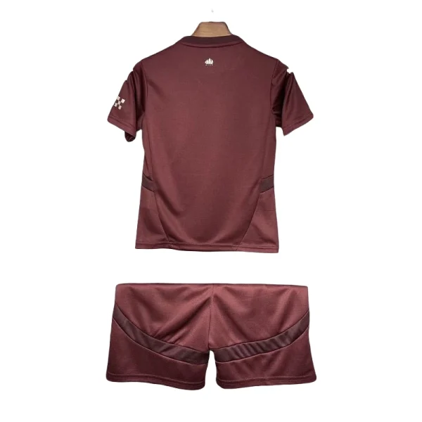 24-25 Manchester City Third Away Kids Kit Jersey+Shorts - Image 2
