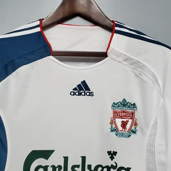 Liverpool Retro Long Sleeve Jersey Third Away Shirt 2006-07 - Image 3