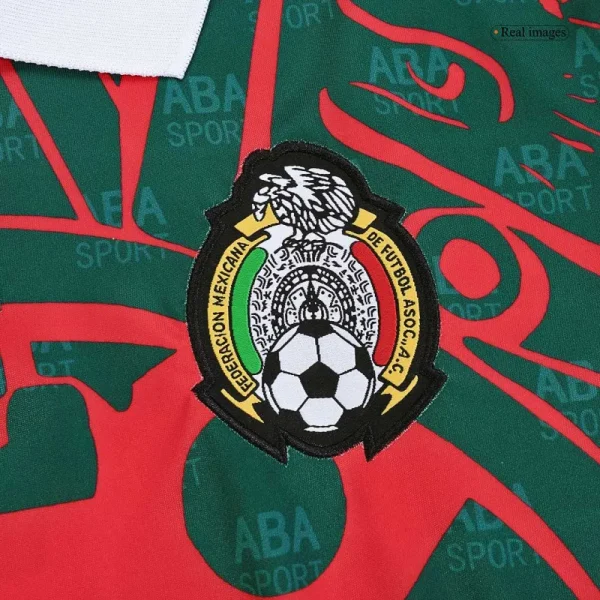 Mexico 1997  Retro Jersey Home - Image 6