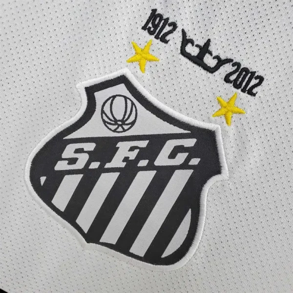 2011-12 Santos FC Retro #11 NEYMAR JR Jersey Home - Image 6