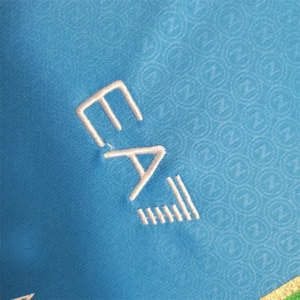 2023/24 Kids Napoli Home Kit(Jersey+Shorts) - Image 4