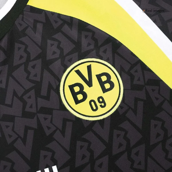 95-96 Borussia Dortmund Retro Away Long Sleeve Jersey - Image 6