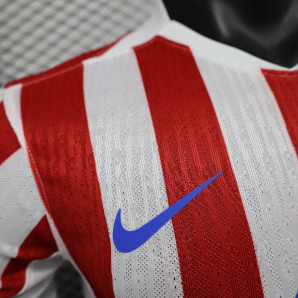 Atletico Madrid Home Shirt Soccer Jersey Player Version 25-26 - Image 4