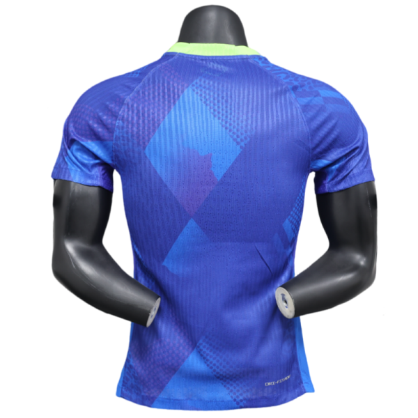 Brazil Away Shirt Soccer Jersey Player Version 2025 - Image 2