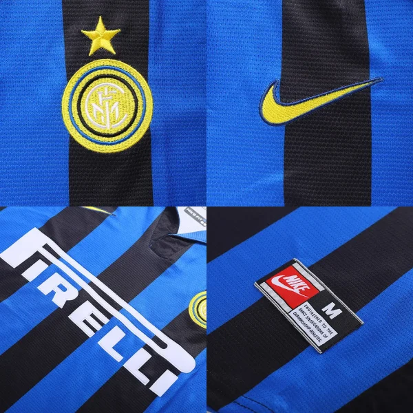 98-99 Inter Milan Retro Jersey Home - Image 8