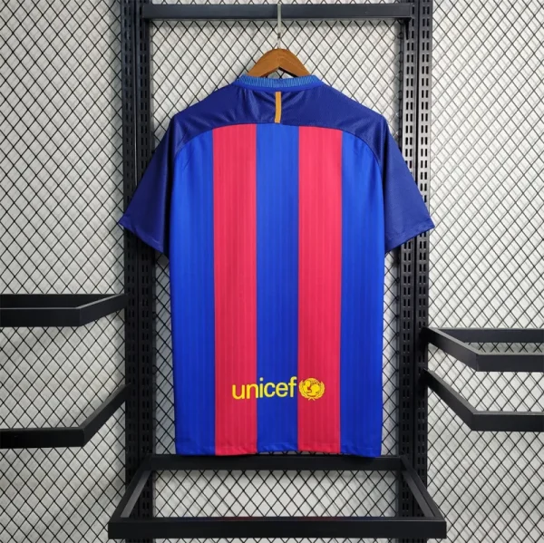 16-17 Barcelona Home Retro Jersey - Image 13