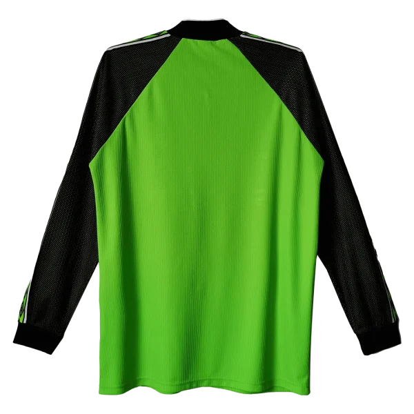 1998/99 Manchester United Retro Goalkeeper Jersey Long Sleeve - Image 2