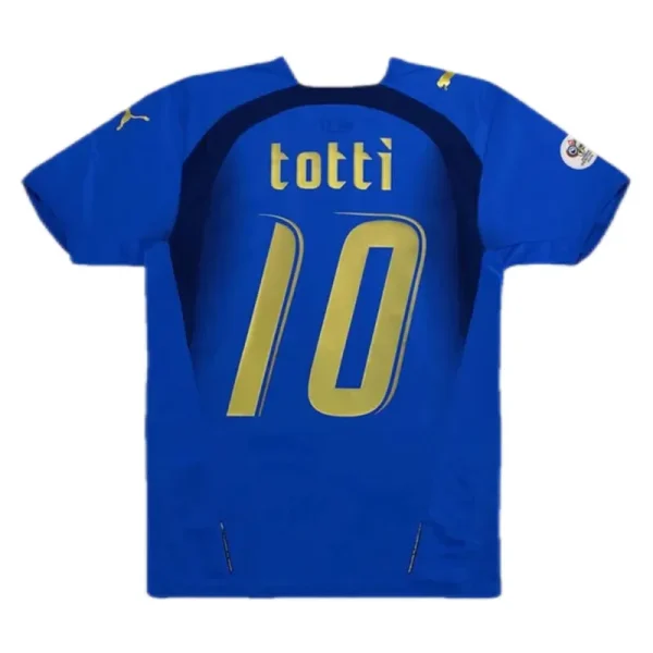 Italy Retro Jersey Home World Cup 2006 - Image 4