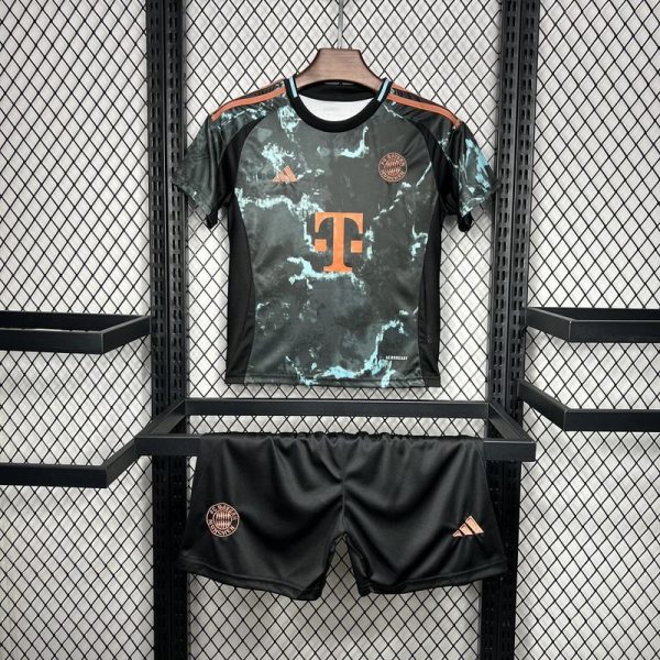 24-25 Bayern Munich Away Kids Soccer Jerseys - Image 3