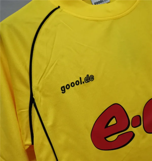 02-23 Borussia Dortmund Retro Home Jersey - Image 4