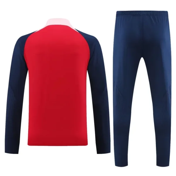 Atletico Madrid Zipper Sweatshirt Kit(Top+Pants) Red 2023-24 - Image 2