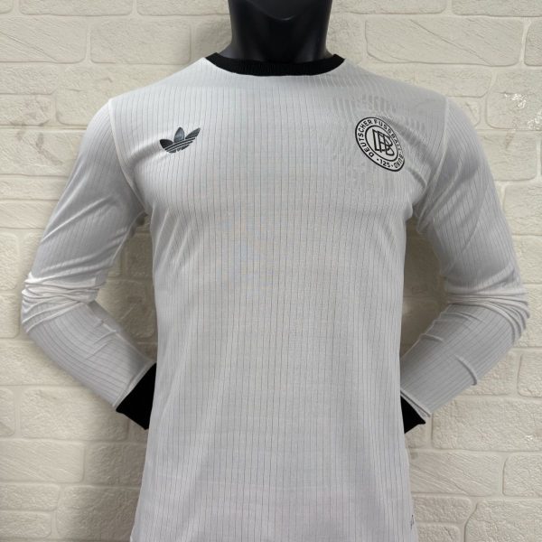 Germany 125th Anniversary Special Edition Long Sleeves Football Jersey White 2025/2026 Player Edition - Image 4