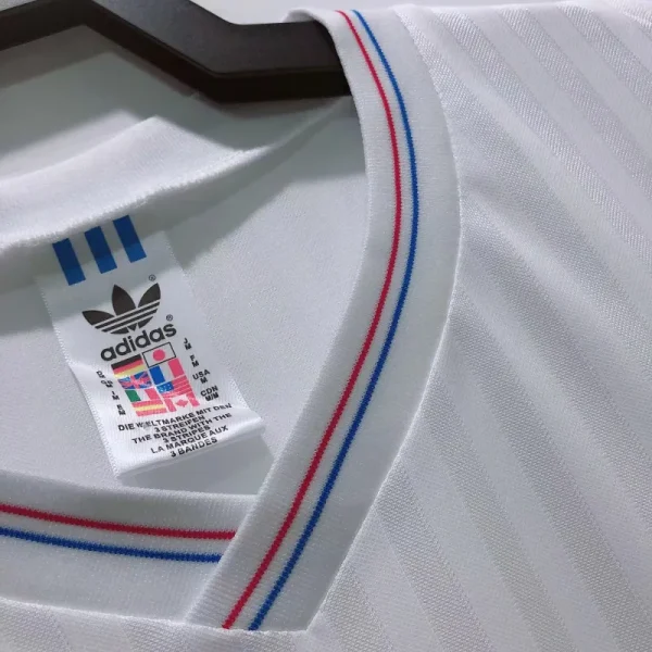 1990 Marseille Retro Jersey Home - Image 7
