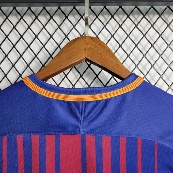 17-18 Barcelona Home Stadium Retro Jersey - Image 7