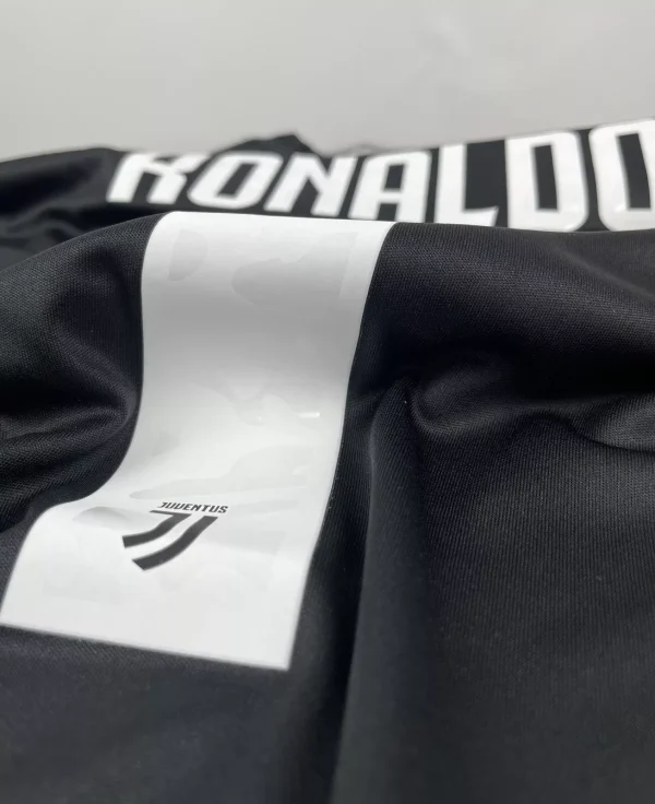 2019-20 Juventus Home Retro Soccer Jersey Adidas Ronaldo #7 - Image 11