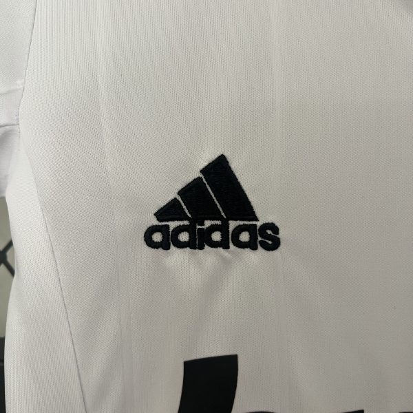 Real Madrid 12-13 Home Retro Kid Kits White Jersey - Image 5