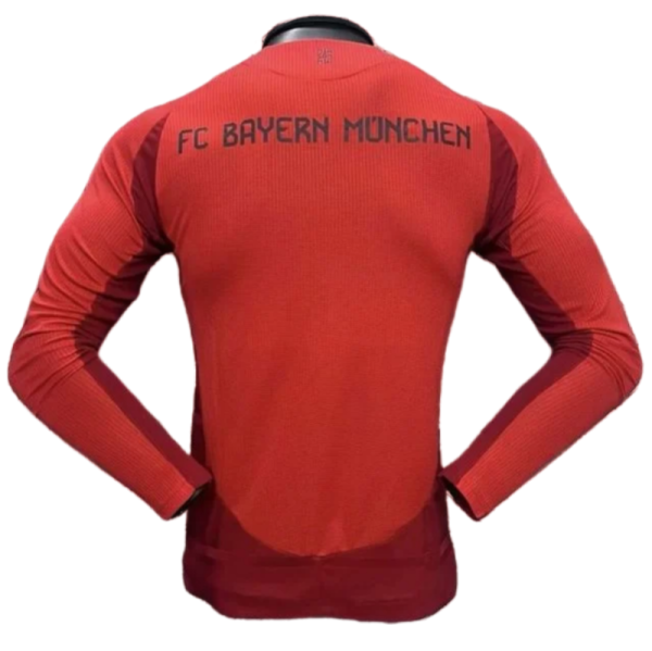 24-25 Bayern Munich Home Player Version Long Sleeve - Image 2