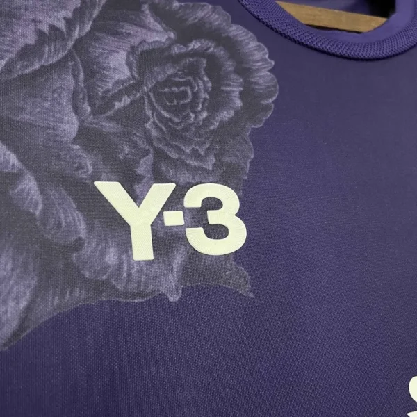 23-24 Real Madrid Y-3 Fourth Jersey Purple - Image 8
