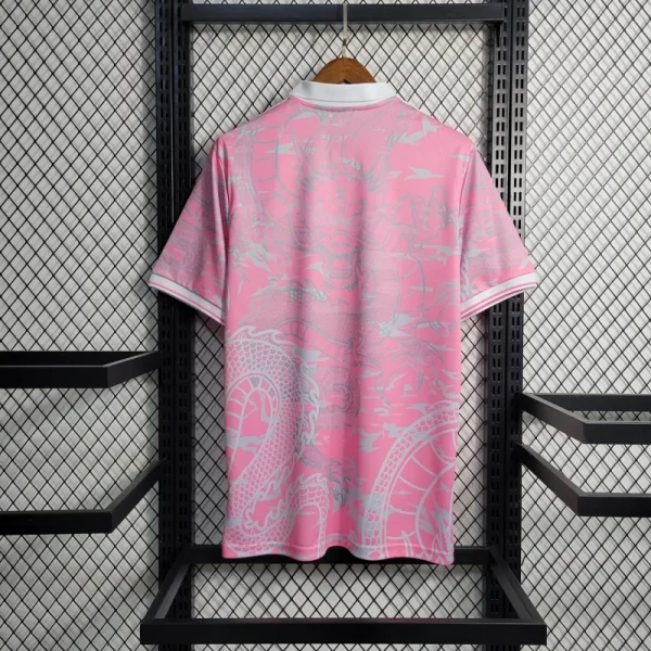 23-24 Real Madrid Chinese Dragon Pink Football Shirt - Image 10