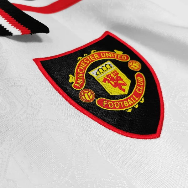 1998/99 Manchester United Retro Long Sleeve Away Jersey - Image 4