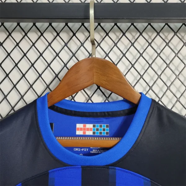 23-24 Inter Milan Home Kids Kit Jersey+Shorts - Image 6