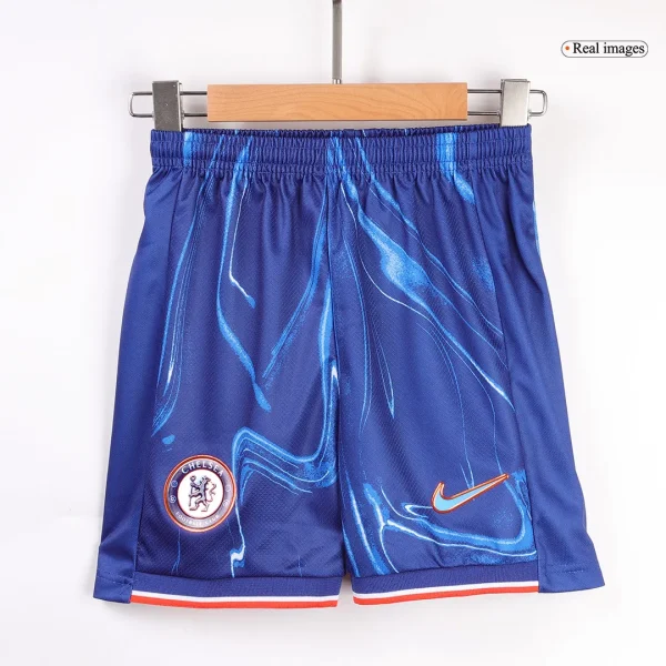 2024-25 Kids Chelsea Home Kits Jersey+Shorts - Image 5
