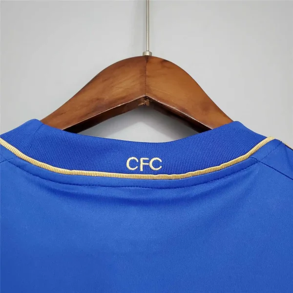 12-13 Chelsea Retro Jersey Home - Image 8
