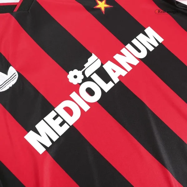 AC Milan Retro Jersey Home 1991/92 - Image 7