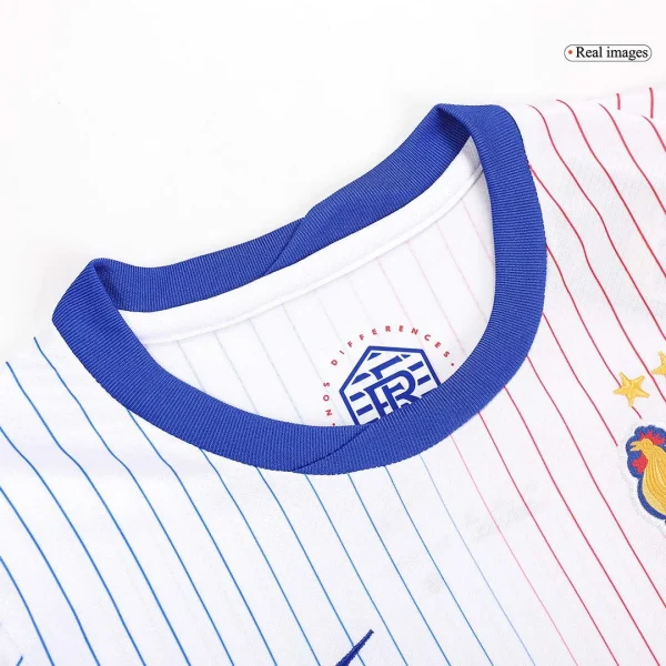 France Away Jersey Euro 2024 MBAPPE #10 GIROUD #9 GRIEZMANN #7 Soccer Apparel - Image 7