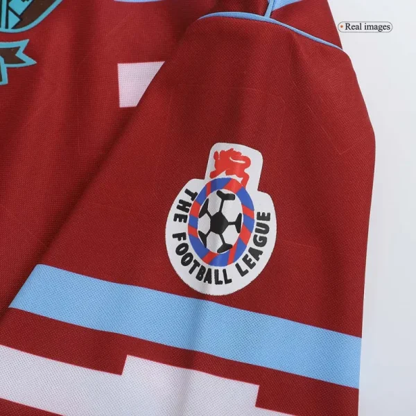 West Ham United 1991/92 Retro Jersey Home - Image 6