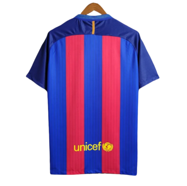 16-17 Barcelona Home Retro Jersey - Image 2