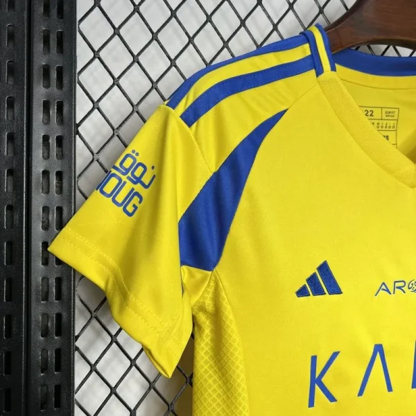 2024-25 Kids Al Nassr Home Kit Jersey+Shorts - Image 6