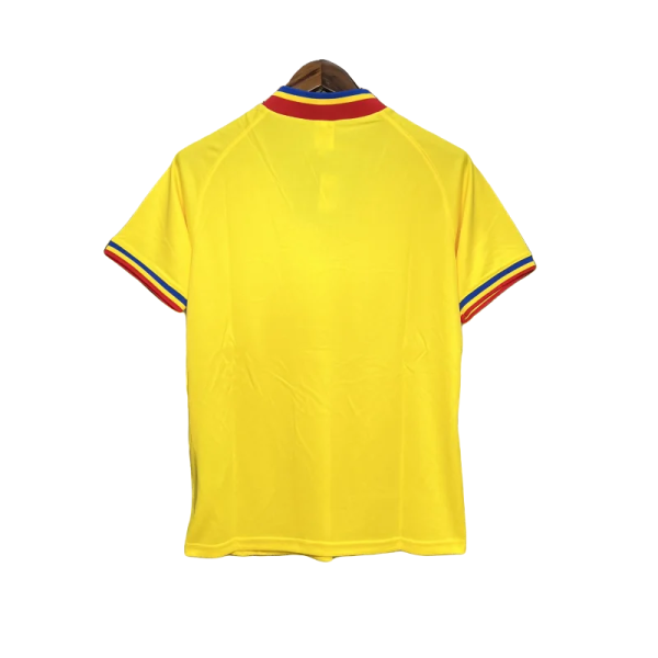 1994 Romania Home Football Retro Jersey - Image 2
