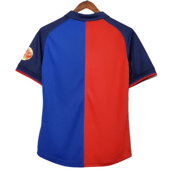 1999/2000 Retro Barcelona Home 100th Anniversary Version Football - Image 2