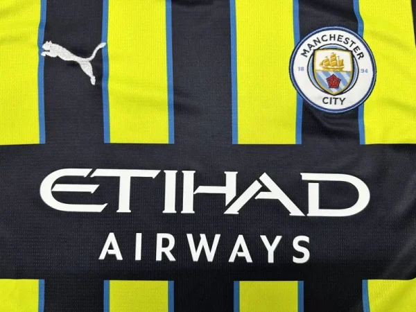 24-25 Manchester City Away Jersey Replica - Image 6