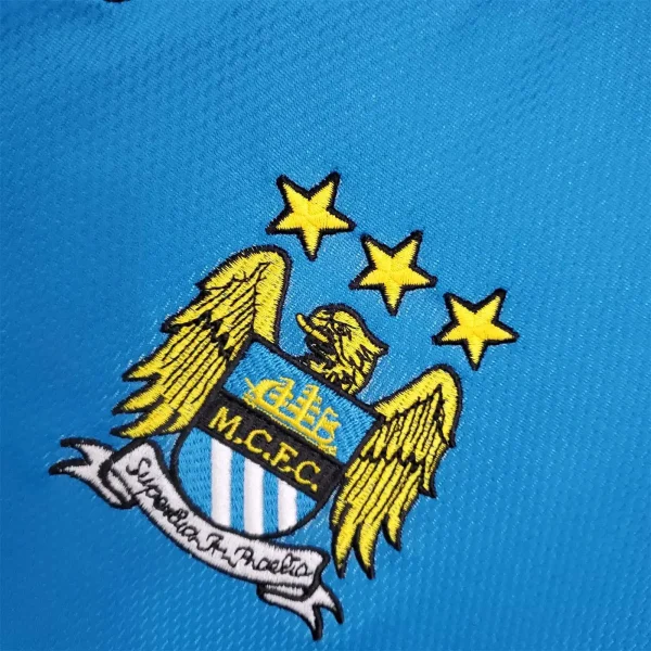 1997/99 Manchester City Retro Home Jersey - Image 5