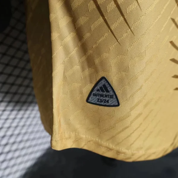 24-25 Real Madrid Gold Special Edition Football Jersey - Image 8