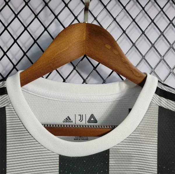 19-20  Retro Juventus X Palace Home Soccer Jerseys Shirt - Image 4