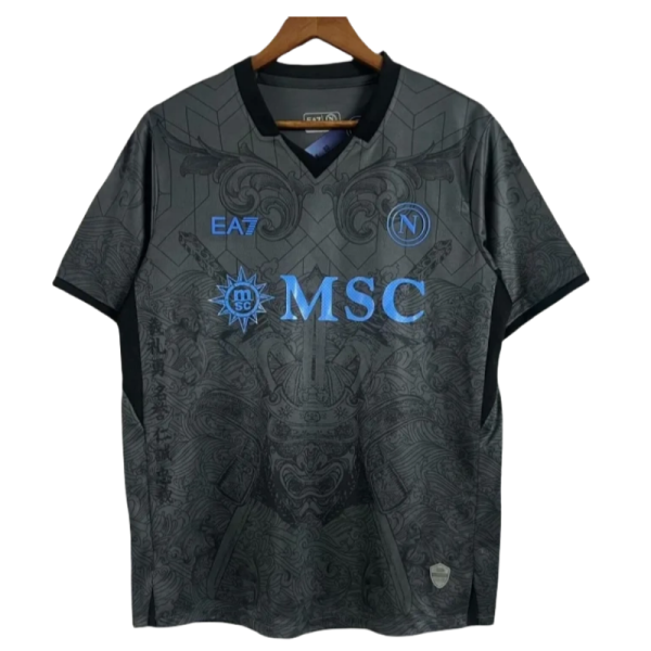 Napoli 24-25 Third Away Grey Replica Soccer Jersey - Image 3