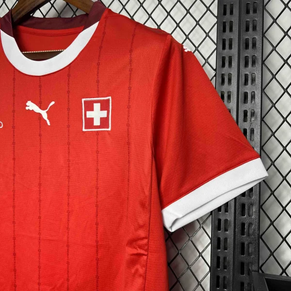 Switzerland Home Jersey Euro 2024 - Image 5