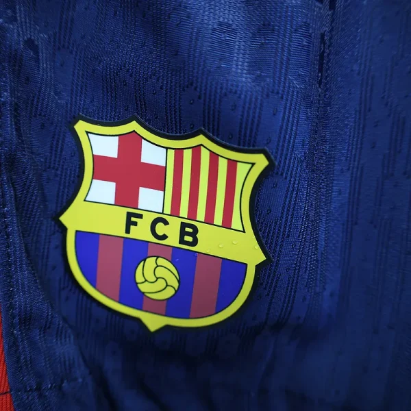 24-25 Barcelona Home Soccer Shorts - Image 3