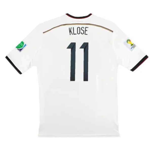2014 Germany 4 Star Retro Jersey Home World Cup - Image 5