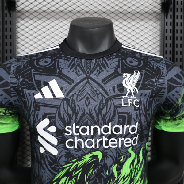 2024-2025 Liverpool Fire Phoenix Player Edition Football Jersey - Image 3