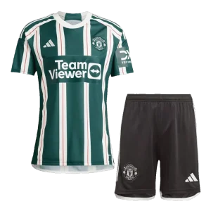23-24 Manchester United Away Kit Jersey+Short