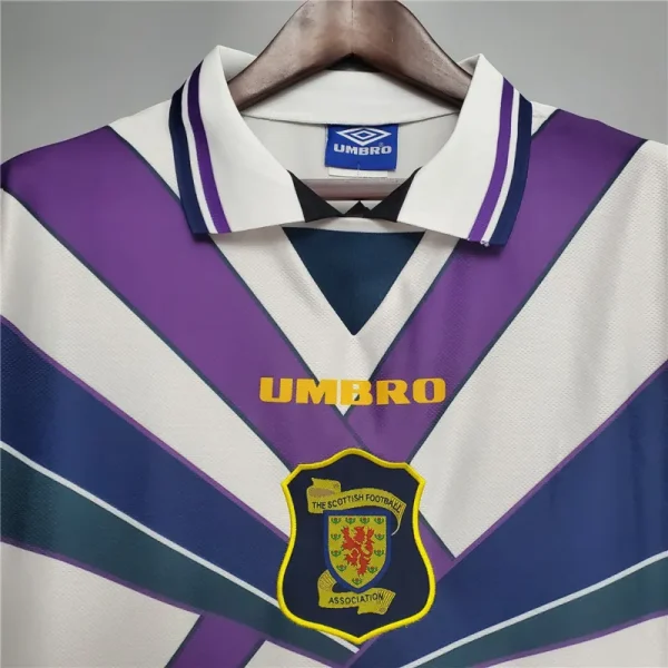 Scotland 1996 Retro Jersey Away - Image 7