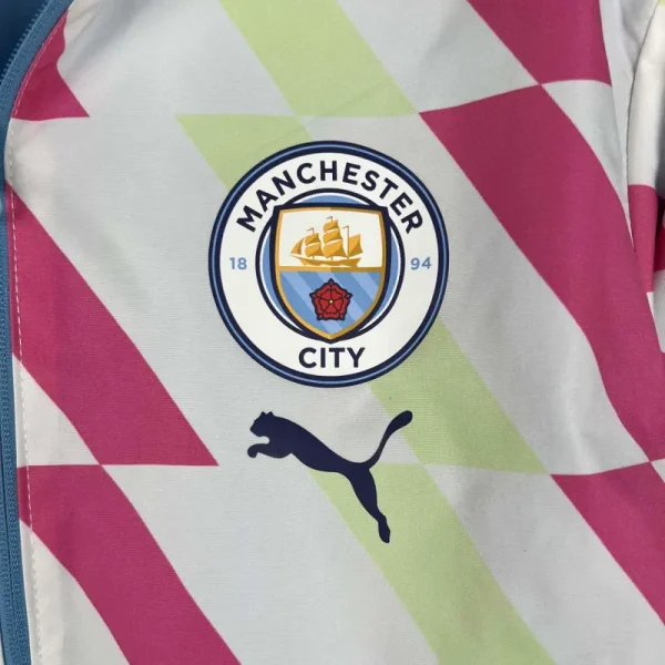 2023/2024 Manchester City Reversible Windbreaker Blue Soccer Jersey 1:1 Thai Quality - Image 6
