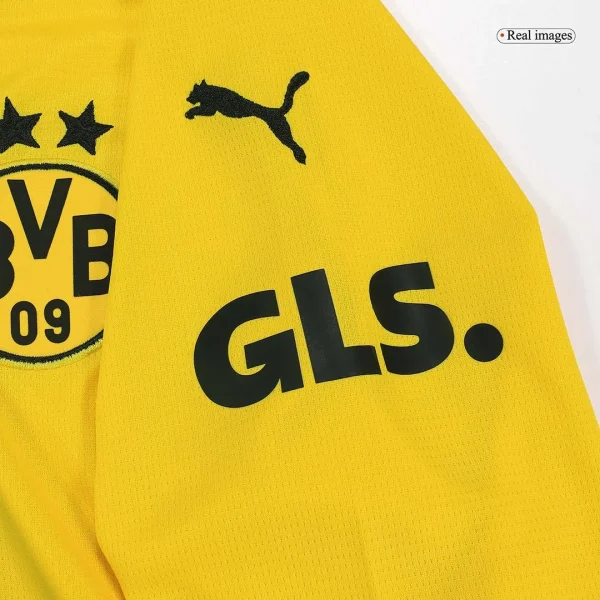 23-24 Borussia Dortmund Home Long Sleeve Jersey - Image 5