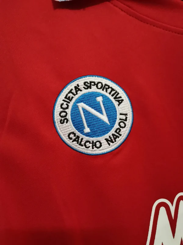 1988/89 Napoli Retro Jersey Third Away - Image 5