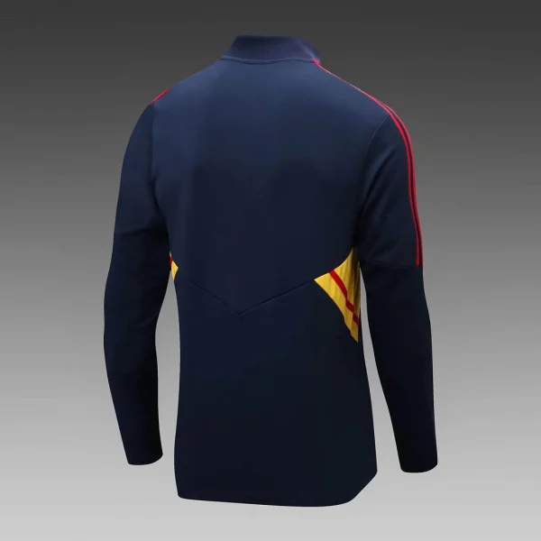 Arsenal Half-Pull Training Suit Royal Blue Football Shirt 2022/2023 - Image 4
