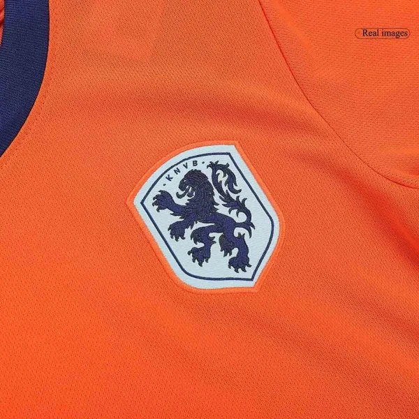 Kids Netherlands Home Jersey Kit Euro 2024 - Image 10